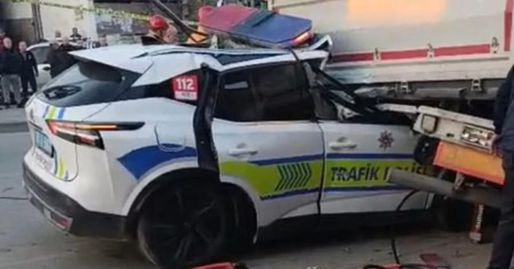 Manisa Alaşehir’de Trafik Polisi Aracının Kazasında 1 Polis Şehit Düştü