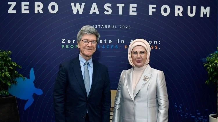 Emine Erdoğan Ve Jeffrey Sachs Gazze Barışındaki Türkiye Liderliğini Ve Filistin’in Tanınmasını Değerlendirdi
