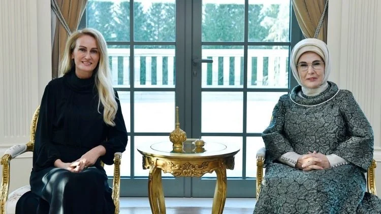 Emine Erdoğan KKTC First Lady’si İle Ankara’da Anlamlı Bir Buluşma Gerçekleştirdi