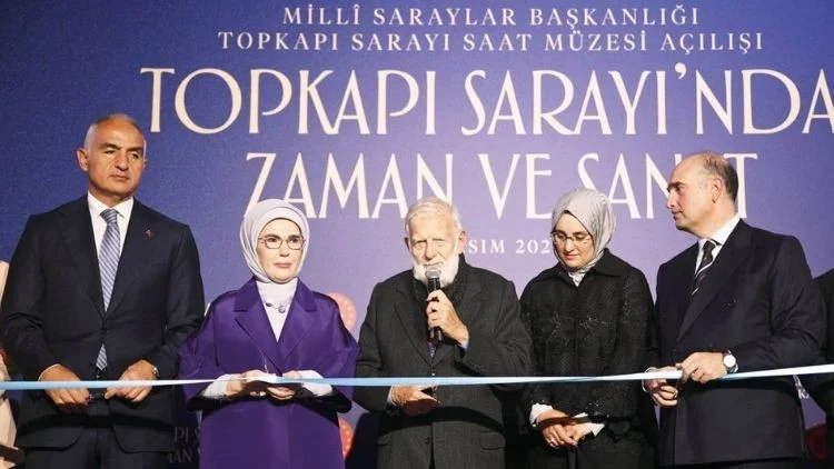 Emine Erdoğan Topkapı Sarayı Saat Müzesi’ni Açarak Değerli Koleksiyonu Sanatseverlerle Buluşturdu