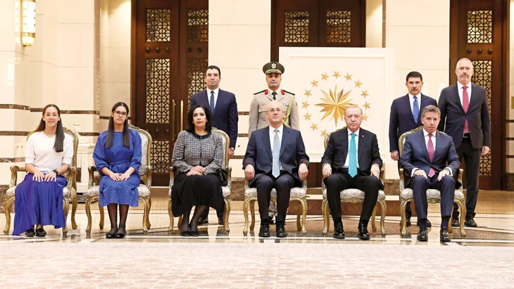 Dört Ülkenin Yeni Büyükelçileri Güven Mektuplarını Cumhurbaşkanı Erdoğan’a Sundu