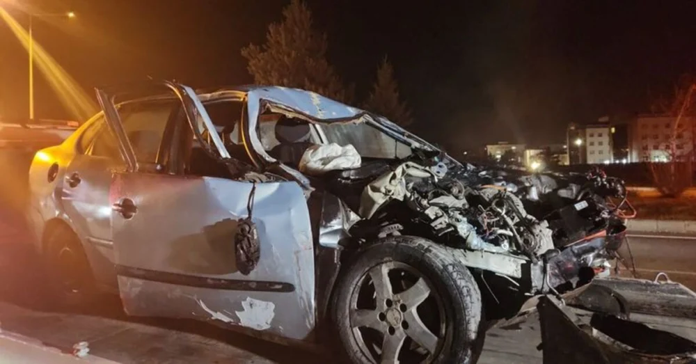 Erzurum’da Trafik Kazası Bir Can Aldı İki Kişiyi Yaraladı