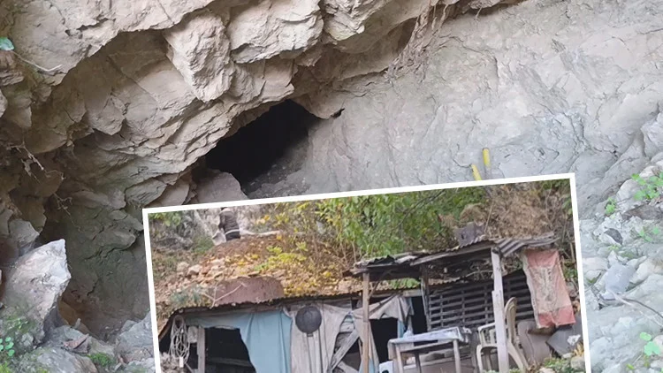 Amasya Ferhat Dağı’nda 15 Metrelik Kaçak Define Kazısına Polis Ekipleri Müdahale Etti