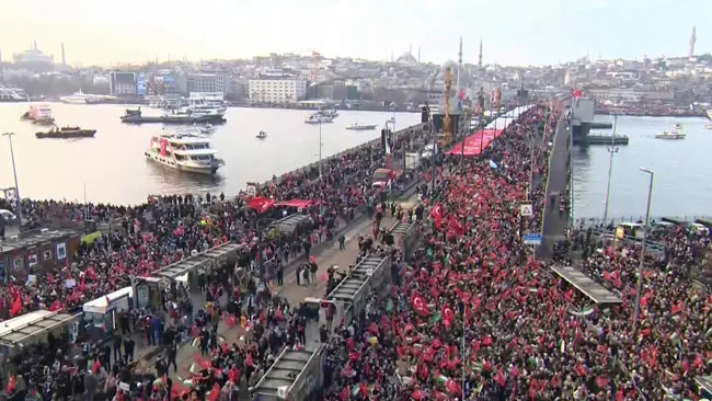 Filistin İçin Büyük Buluşma 01 Ocak’ta Galata Köprüsü’nde Gerçekleşecek
