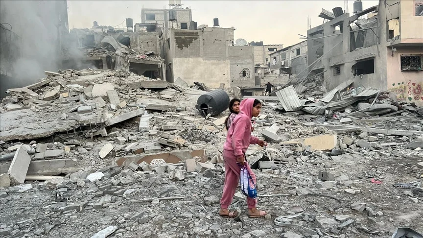 Gazze’deki 250 Binden Fazla Yerinden Edilmiş Aile Çadırlarında Soğuk Ve Sel Felaketiyle Mücadele Ediyor
