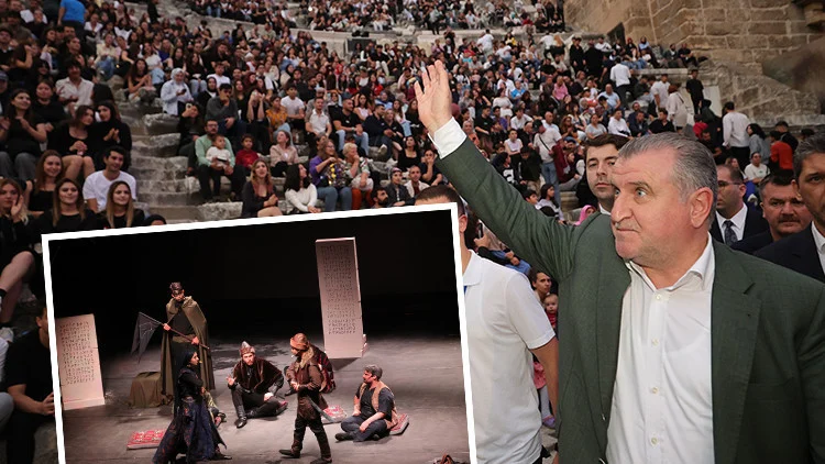 Aspendos Antik Tiyatrosu Gençler Arası Tiyatro Yarışması Türkiye Finaline Ev Sahipliği Yaptı
