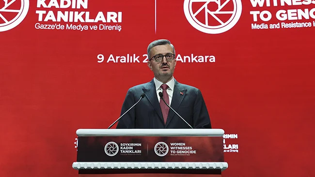 İletişim Başkanı Duran İsrail’in İnsanlığın Vicdanında Kalıcı Olarak Mahkum Olduğunu Vurguladı