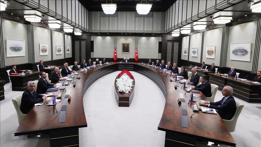 Cumhurbaşkanlığı Kabinesi Terörle Mücadele Ve Gazze Gündemiyle Toplandı