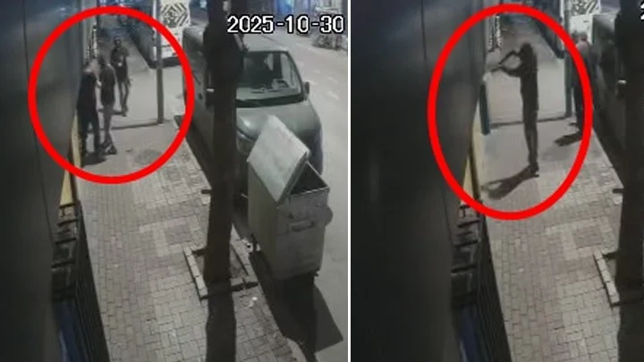 Yıldırım’da Pompalı Tüfekli Saldırgan İş Yerine Ateş Açtı Güvenlik Kameraları O Anları Kaydetti