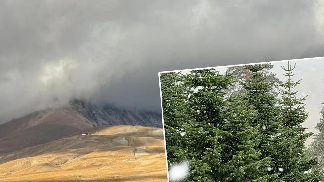 Türkiye’nin Önemli Kayak Merkezlerine İlk Kar Yağdı Meteoroloji Gün Boyu Sürecek Uyarısı Yaptı