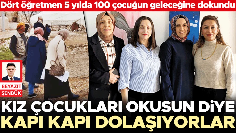 Mardinli Öğretmenler Yüzlerce Kız Çocuğunu Eğitime Kazandırdı
