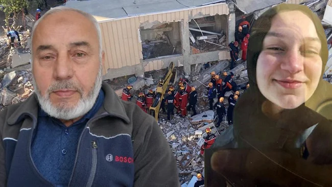Kocaeli’deki Faciada Enkazdan Kurtulan Dilara Hastaneden Çıkar Çıkmaz Ailesinin Mezarlarına Koştu
