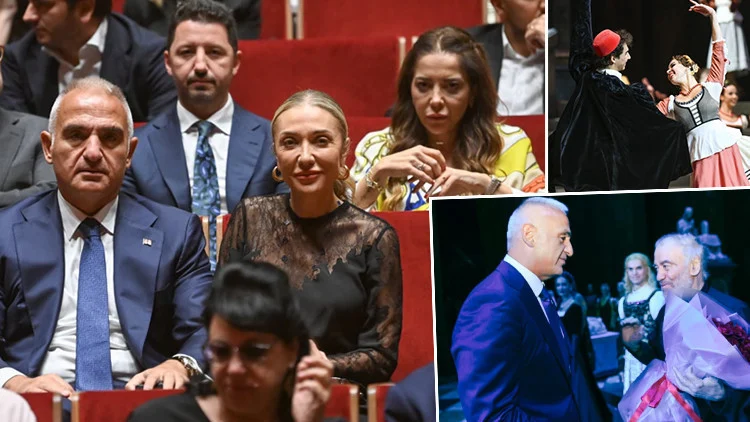 Kültür Ve Turizm Bakanı Ersoy Bolşoy Bale Romeo Ve Juliet Gösterimini İzledi