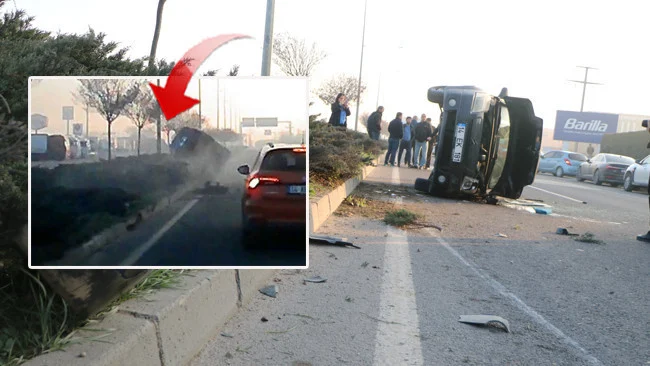 D100 Karayolunda Makas Atan Sürücünün Neden Olduğu Kaza Bir Kişiyi Yaraladı