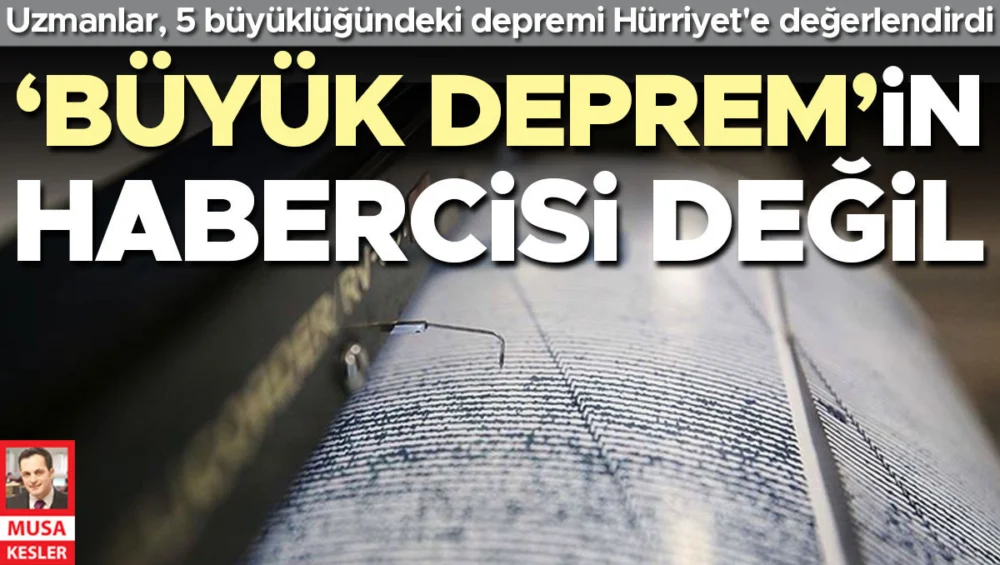 Marmara Denizi’ndeki 5.0 Deprem Uzmanları İkiye Böldü