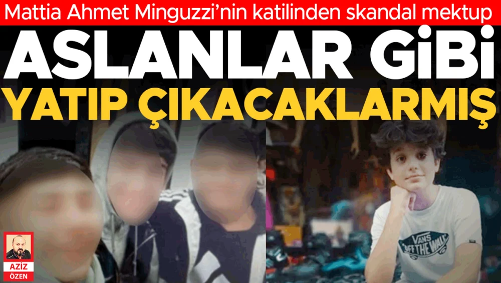 Mattia Ahmet Minguzzi Davasında Sanığın Yazdığı Mektup Skandal Yarattı