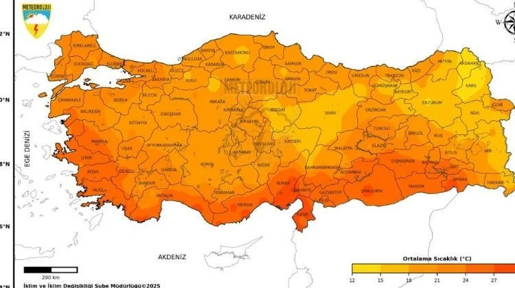Son 55 Yılın En Sıcak 11 Eylül Ayı Türkiye’de Kaydedildi