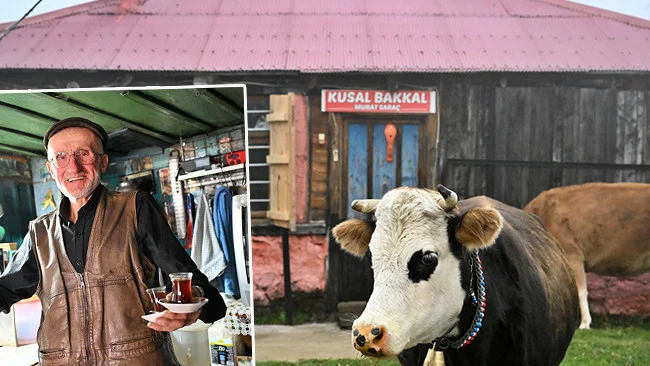 Trabzon Kusal Yaylası’nın Yarım Asırlık Bakkalı Saraç İlerleyen Yaşına Rağmen Dimdik Ayakta