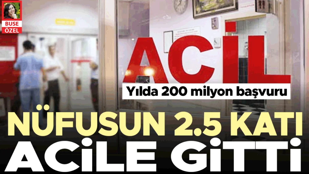 Acil Servislere Yılda 200 Milyon Başvuru Yığılması Sistemi Zorluyor