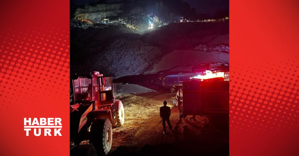 Ordu Fatsa’da Taş Ocağı Göçüğü Bir İşçi Yaşamını Yitirdi Diğeri Aranıyor