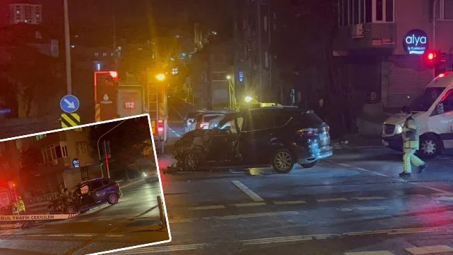 İstanbul’da Dönüş Yasağı İhlali Sonucu Meydana Gelen Kazada 3 Kişi Yaralandı
