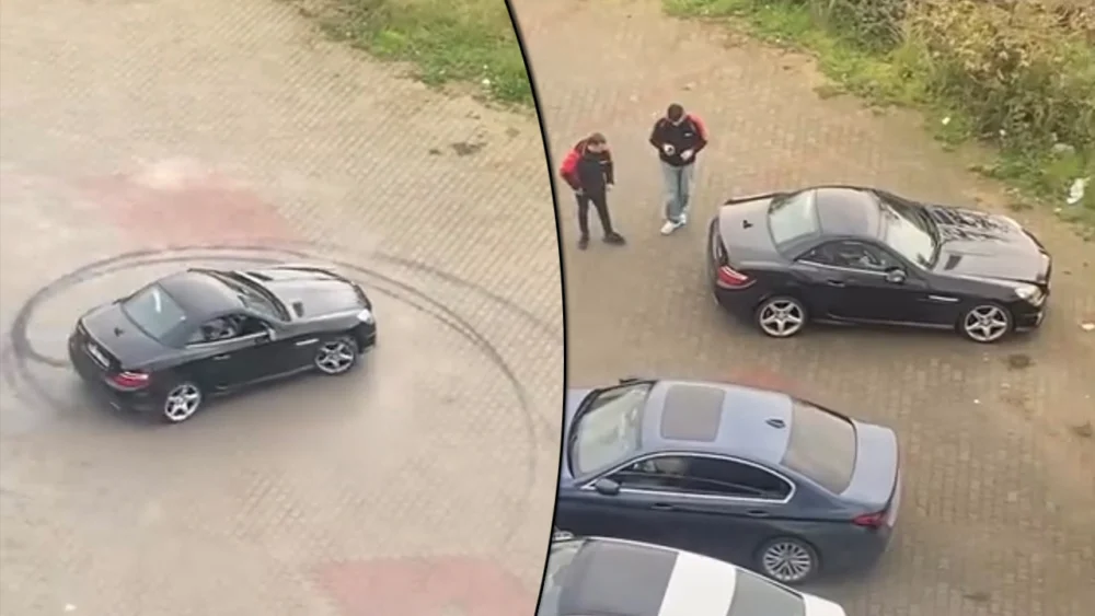 Özel Hastane Valeleri Müşterinin Otomobiliyle Drift Attı Yüksek Cezalar Uygulandı