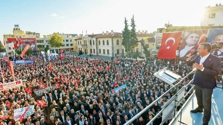 CHP Lideri Özgür Özel Kilis’te Parlamenter Sistemi Kurma Sözü Verdi