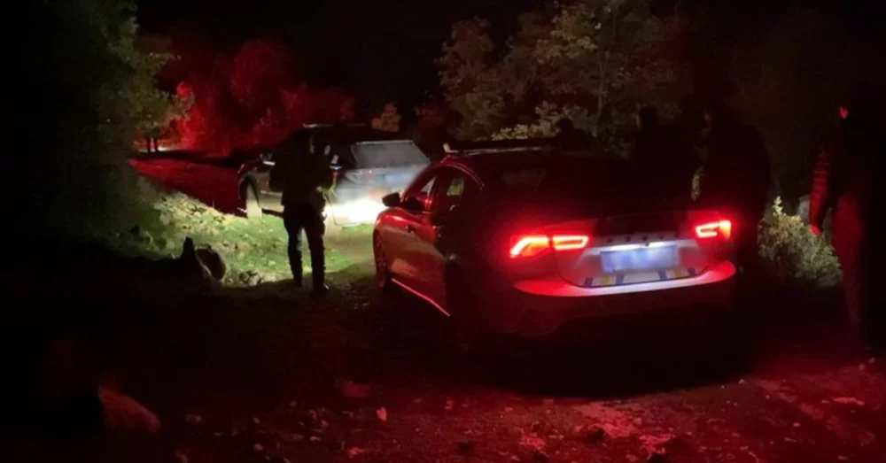 Silahlı Şüpheli İnegöl’de Polisten Kaçtı Araç Çamura Saplanınca Ormanda İzini Kaybettirdi