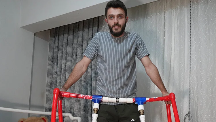 Samsunlu Tesisatçının Su Borularından Yaptığı Beşik Ve Salıncak Yoğun Talep Gördü