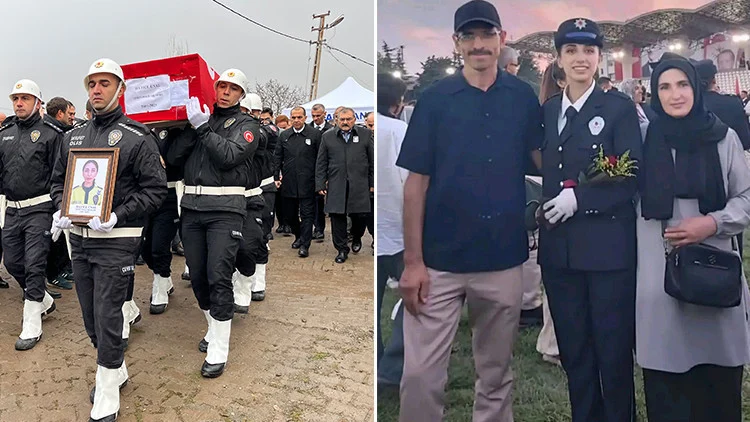 Şehit Polis Memuru Hatice Ünal Memleketi Çankırı’da Son Yolculuğuna Uğurlandı