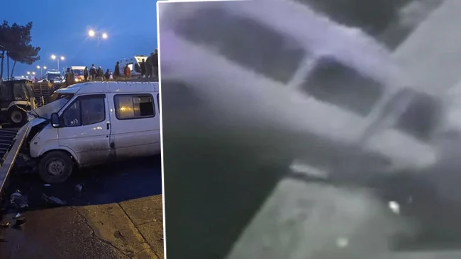 Sinop Boyabat’ta Servis Minibüsü İle Otomobilin Karıştığı Kazada 1 Kişi Hayatını Kaybetti 10 Kişi Yaralandı