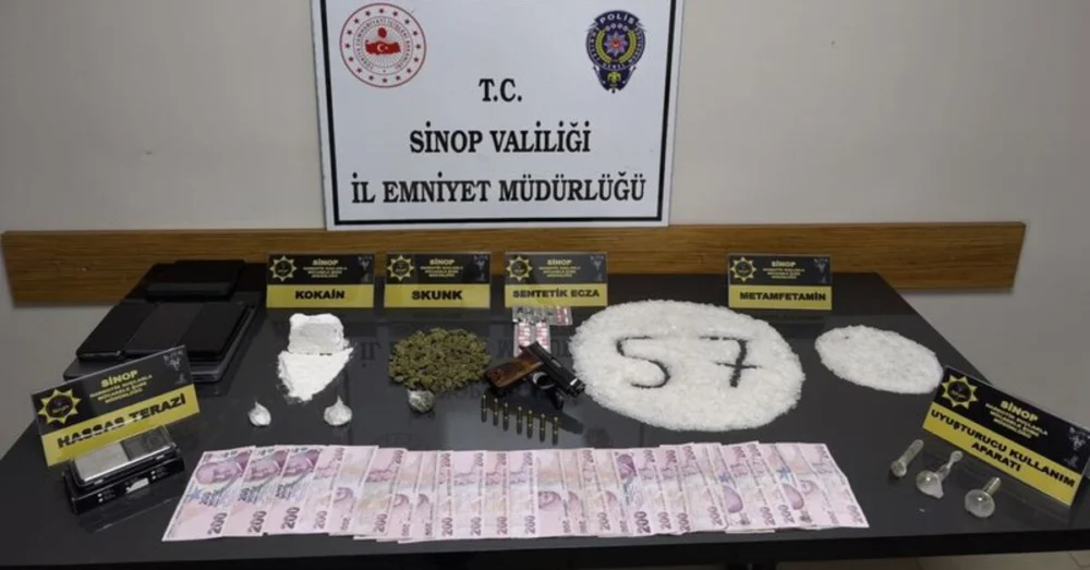 Sinop’ta Narkotik Operasyonunda 7 Şüpheli Tutuklandı