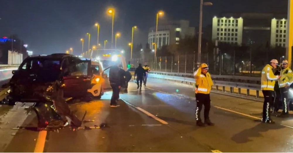 Şişli D-100 Karayolu’nda Zincirleme Kaza Bir Ağır İki Yaralıyla Sonuçlandı