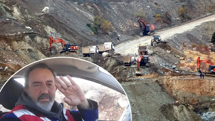 Sivas Maden Göçüğünde Kaybolan Şantiye Müdürü Sabri Yıldırım’ı Arama Çalışmaları 18 Gününü Tamamladı