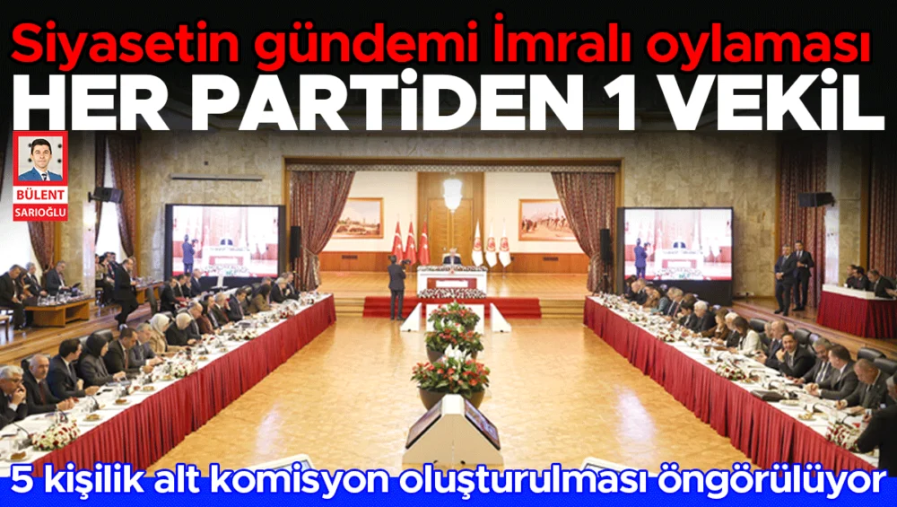 Meclis İmralı Ziyareti İçin Toplandı Kritik Oylama Gündemde