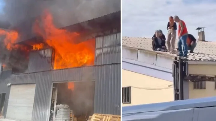 Beylikdüzü’nde Bir Fabrikada Çıkan Yangın Kontrol Altına Alındı