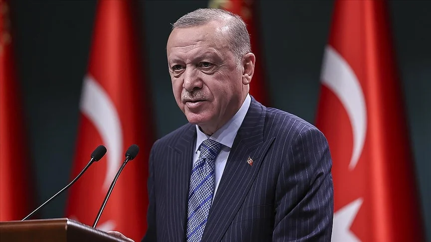 Cumhurbaşkanı Erdoğan Kıbrıs Milli Davamızdır İki Devletli Çözüm Vurgusu Yaptı