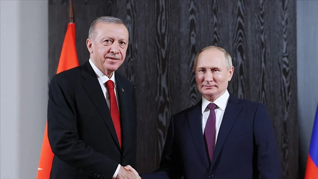 Cumhurbaşkanı Erdoğan Putin Görüşmesinde Ukrayna’da Adil Barış Vurgusu Yaptı