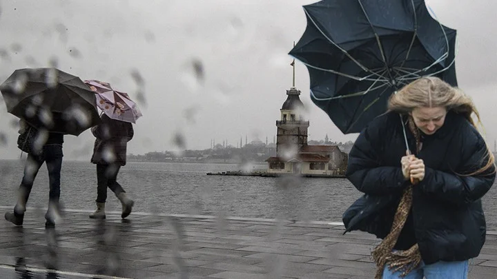 20 Kentte Turuncu Ve Sarı Alarm Kuvvetli Yağış Ve Fırtına Bekleniyor