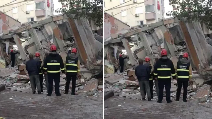 Gebze’de 6 Katlı Bina Çöktü Enkaz Altında Kalanlar İçin Ekipler Seferber Oldu