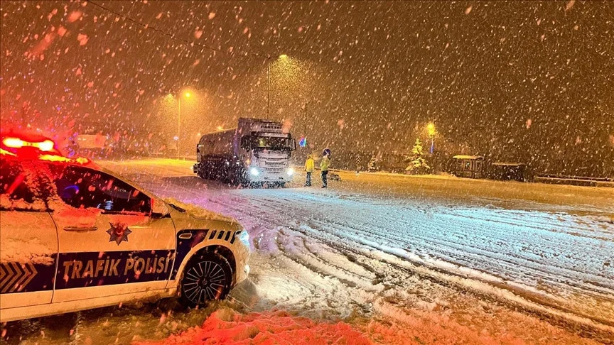 Son dakika… Gerede-Karabük yolu trafiğe kapatıldı