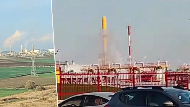 Silivri Botaş Doğal Gaz Tesisinde Çıkan Yangın Kontrol Altına Alındı