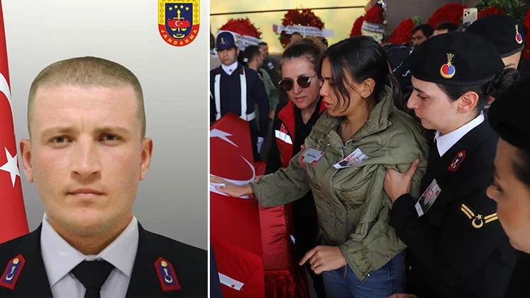 Görev Şehidi Jandarma Astsubay Hakkı Eryılmaz Memleketi Manisa’da Son Yolculuğuna Uğurlandı