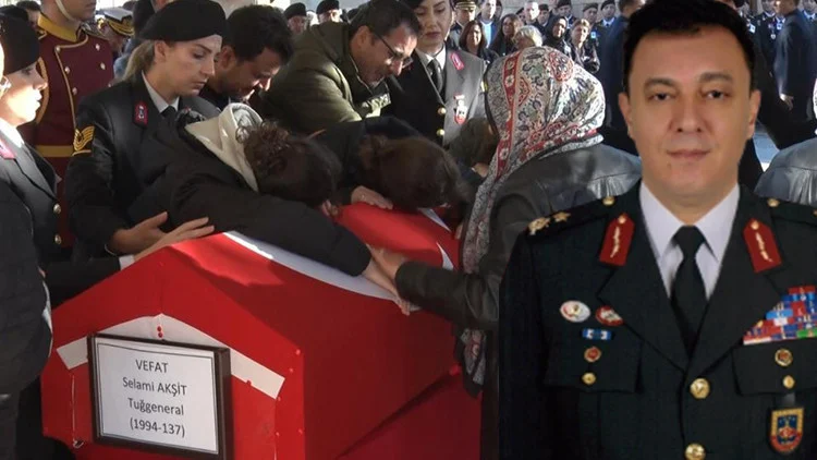 Tuğgeneral Selami Akşit Ankara’daki Törenle Son Yolculuğuna Uğurlandı