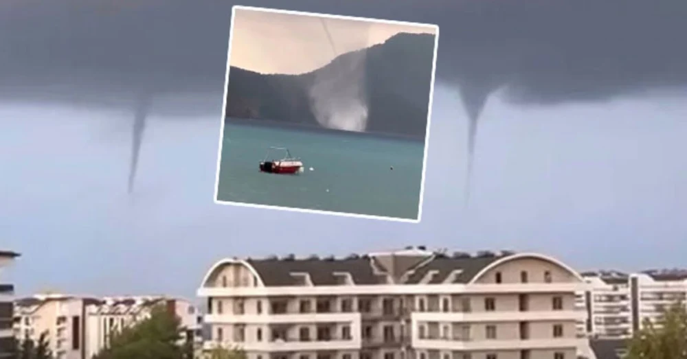 Akdeniz Kıyılarında Peş Peşe Görülen Dört Hortum Ve Mersin’de Tarım Alanlarında Büyük Hasar
