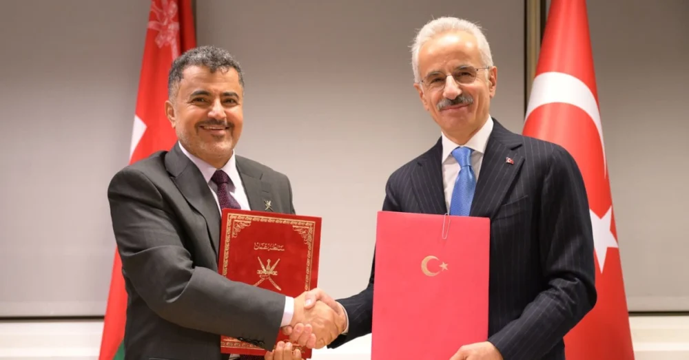Türkiye Ve Umman Avrupa’ya Uzanan Yeni Bir Ulaştırma Koridoru İçin Kritik Anlaşmalar İmzaladı