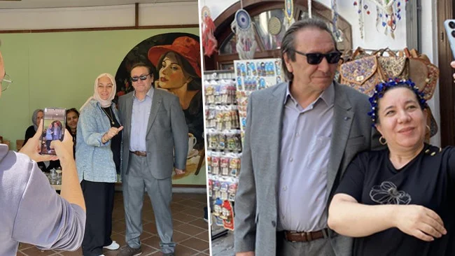 Ünlü Oyuncu Özgür Ozan’a Benzerliğiyle Dikkat Çeken Esnaf Fotoğraf Çekilme Rekoru Kırdı