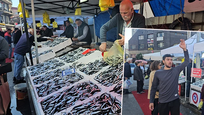 Zonguldak’ta Hamsi Fiyatları 70 Liraya Geriledi Vatandaş Tezgahlara Akın Etti