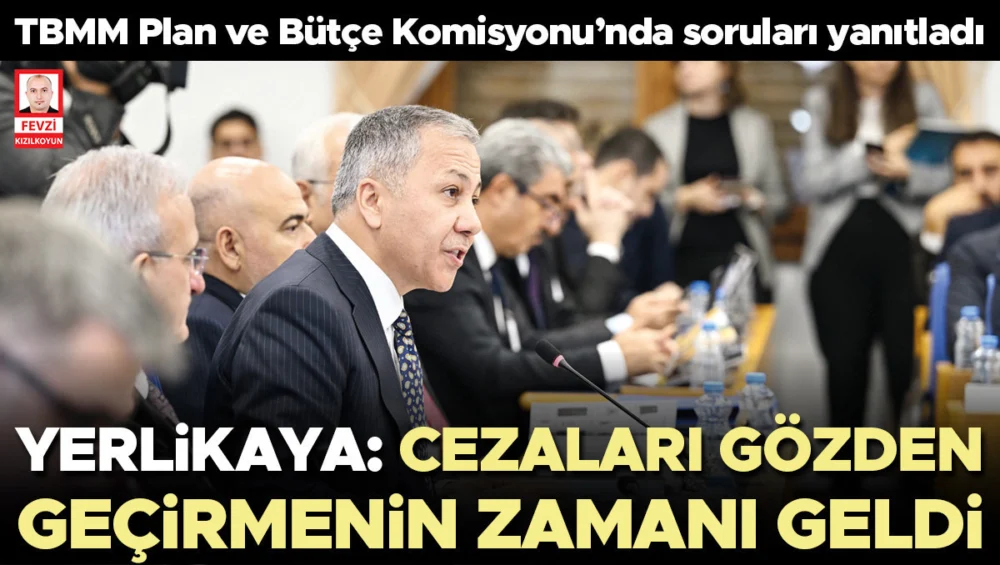 Bakan Yerlikaya Meclis’E Seslendi Çocuk Suçları Cezaları Gözden Geçirilmeli