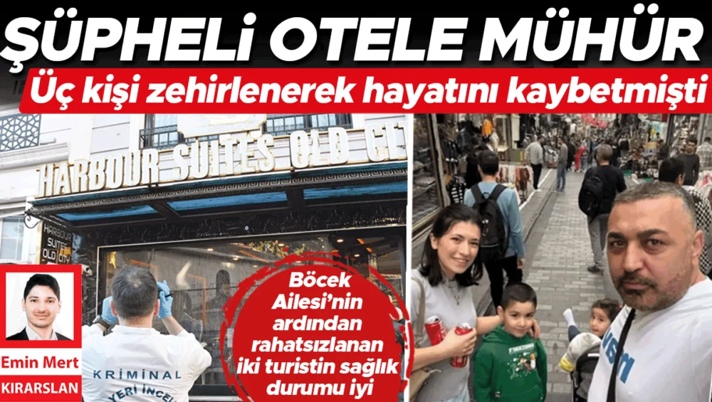 Almanya’dan Gelen Ailenin Üç Ferdinin Hayatını Kaybettiği Otele Mühür Vuruldu